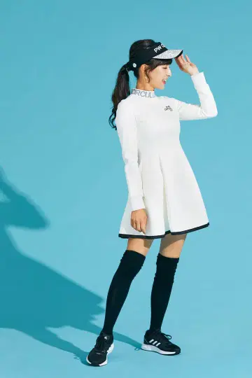 세토하루 콜라보 원피스 PW CIRCULUS 화이트