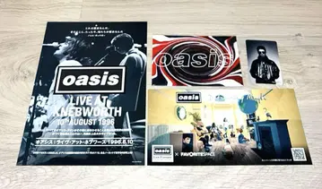 oasis 전시회 엽서 oasis 30주년 전단지