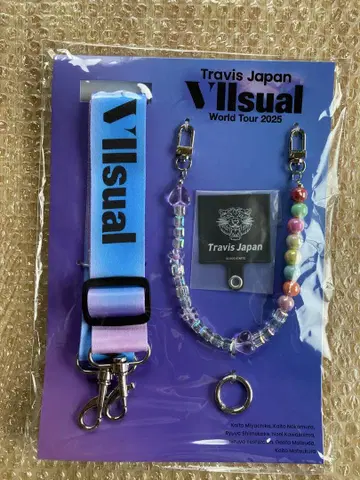 Travis Japan VIIsual 월드 투어 스마트폰 스트랩