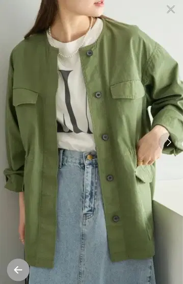 퓨어세신 노카라 자켓