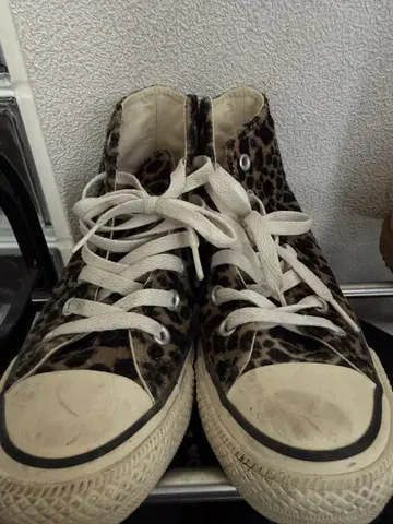 CONVERSE ALL STAR 레오파드 무늬 스니커즈