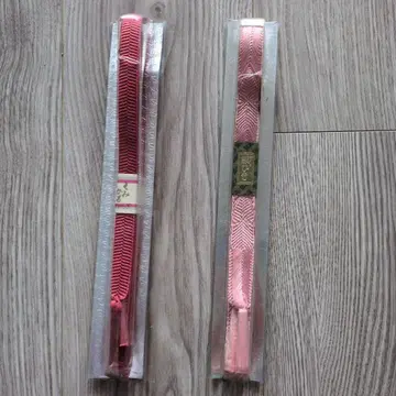 핑크 뜨개질 디자인 일본 정통의상 소품 9800엔