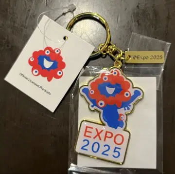 오사카 간사이 만박 EXPO 2025 공식 미야쿠미야쿠 메탈 키링