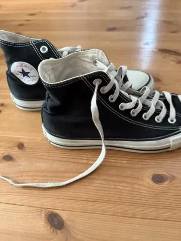 Converse 하이컷 스니커즈 블랙