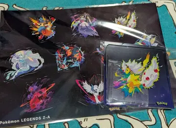 포켓몬 레전즈ZA 메가우 아크릴 스탠드+스티커 세트