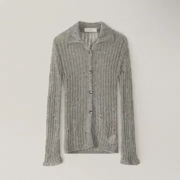 ohotoro Feather Damage Cardigan
