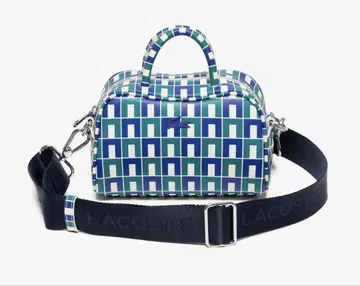 [ 중고 ] LACOSTE 기하학 패턴 숄더백