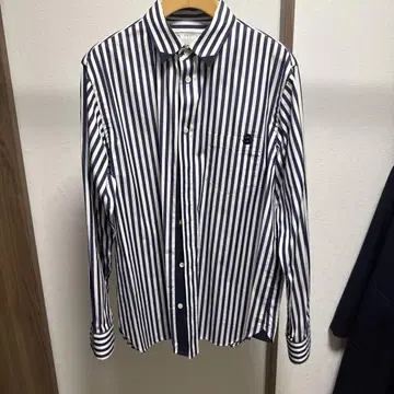 sacai 스트라이프 긴팔 셔츠 SCM-078 사이즈 3