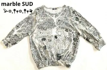 marble SUD 티셔츠 나와 작은 새와 방울과 카네코 미스즈