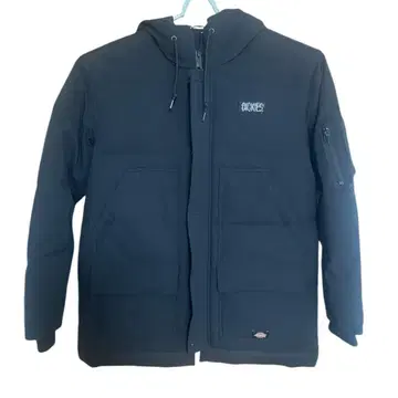 [미사용 새상품] Dickies 블랙 다운 자켓 L 사이즈