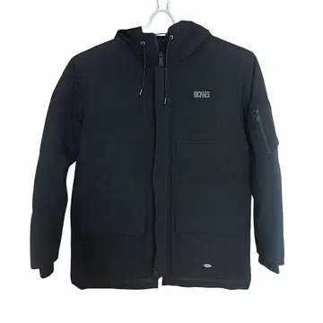 [미사용 새상품] Dickies 블랙 다운 자켓 L 사이즈