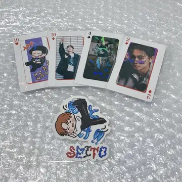 MAZZEL SEITO 반짝반짝 복권 포토 카드 세트 퍼레이드 스티커