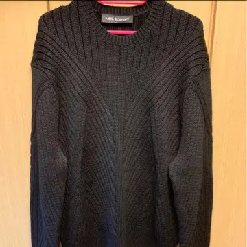 닐바렛 로 게이지 메리노울 니트