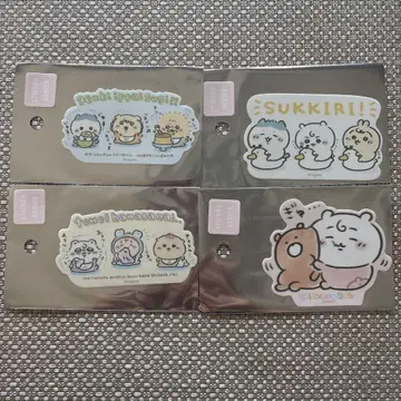 치이카와 Chiikawa Baby 스티커 4장 세트