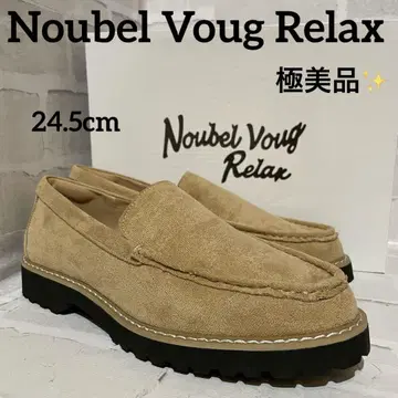 [컨디션 최상] Noubel Voug Relax 모카신 로퍼 24.5cm