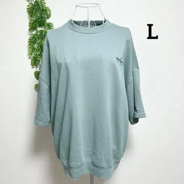 마크곤잘레스 L 남성용 반팔 트레이닝복 옅은 그린 맨투맨