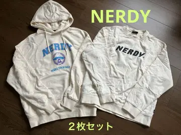 NERDY 맨투맨 후드티 트레이닝복 2개 세트