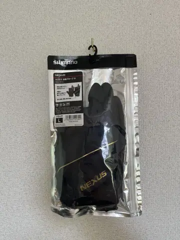 SHIMANO NEXUS 방풍 그로브 L 사이즈 블랙 GL-181U