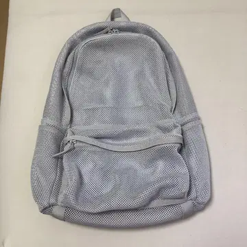 메쉬 백팩 라이트 그레이