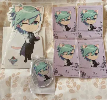 우타프리 난자 미카제 아이 POP 스탠드 아크릴 키링 스티커