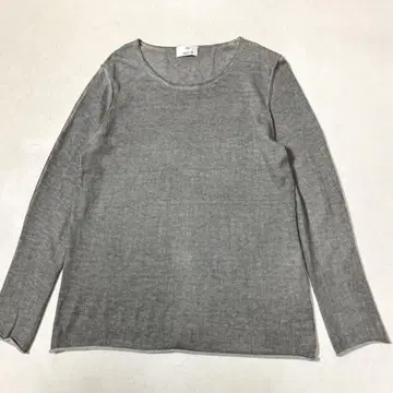 ALLUDE 아루드 캐시미어 블렌드 긴팔 니트 상의