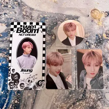 NCTDREAM 지성 WEBOOM CD 트레이딩 카드 한국 공식 굿즈
