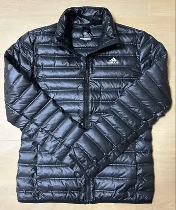 adidas 블랙 다운 자켓 아우터