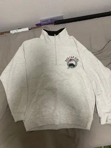 APALETA 다운 자켓 red cap girl 맨투맨 2개 세트