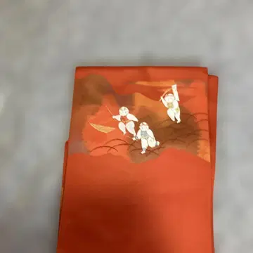 오렌지 나고야 오비 어린이 디자인