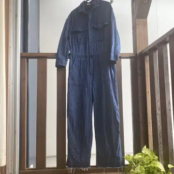 리바이스 데님 긴팔 점프수트