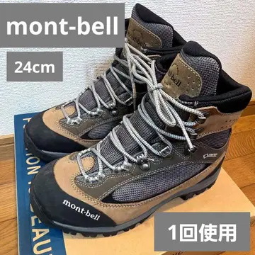 [ 새상품급 ] mont-bell 투오로미 부츠 24.0 브라운