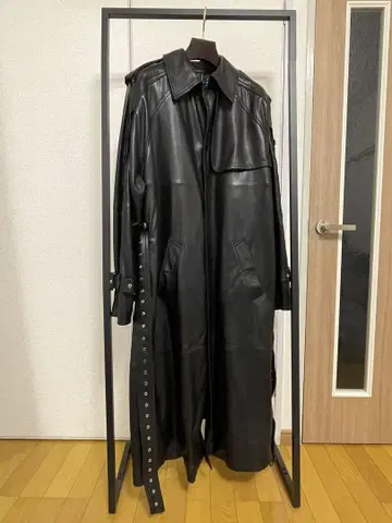 rokh H&M 콜라보 가죽 트렌치코트 M