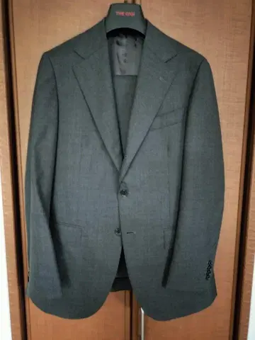 BEAMS F 그레이 비즈니스 정장