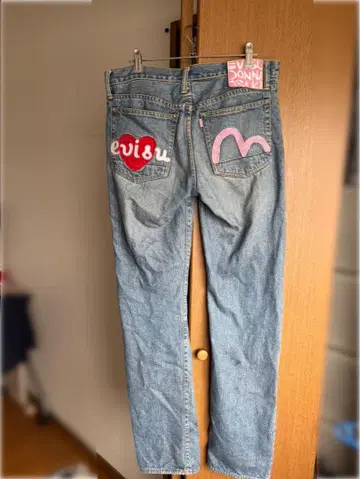 evisu 데님 라이트 블루 evisu donna w27