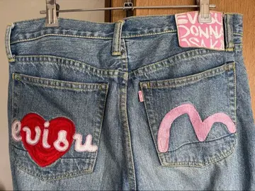 evisu 데님 라이트 블루 에비수 evisudonna w27