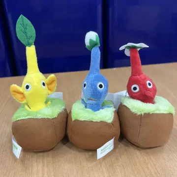 [ 3마리 세트 ] 피크민 뽑기 봉제 인형