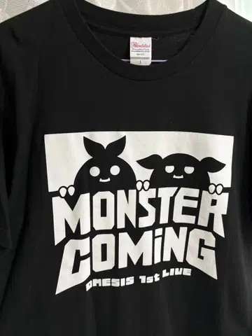 MONSTER COMING 티셔츠 오메시스 1st LIVE