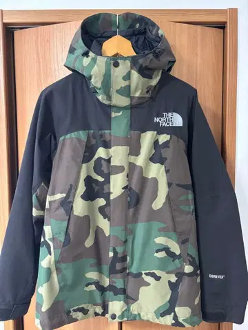 THE NORTH FACE 고어텍스 마운틴 후드티 단종 카모플라쥬