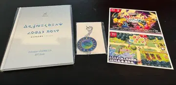 포켓몬 레전즈 Z-A ART Book 키링 광고 3종 세트