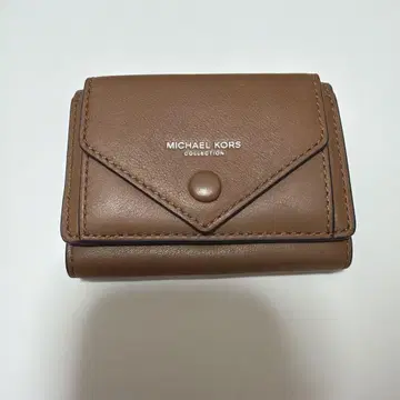Michael Kors 브라운 3단 폴더형 지갑