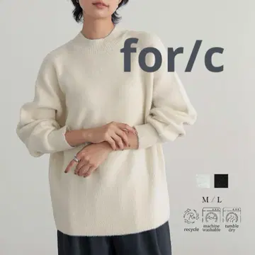 새상품급 for/c 모크넥 니트 네이비 M