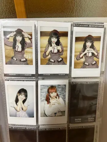 카스민 (구 오코사마 플레이트.) 폴라로이드 사진 세트 14장