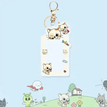 보네크도 푸네크도 케피 손호 키링 아크릴 트레이딩 카드 케이스