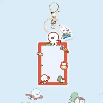 보넥도 키링 프넥도 운학 운아기 아크릴 트레이딩 카드 케이스