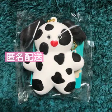 [미사용] mojojojo 러버 마스코트 키링 강아지 달마시안