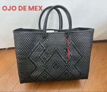 OJO DE MEX 오호 데 멕스 멜카도백 바스켓백 블랙