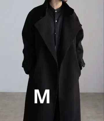 오버사이즈 멜톤 체스터 코트