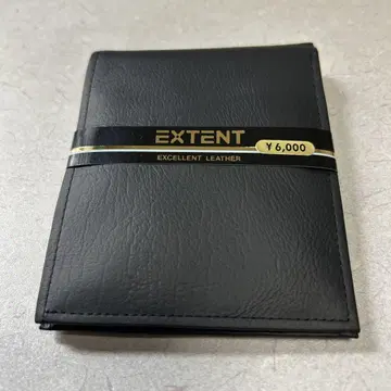 EXTENT 블랙 지갑