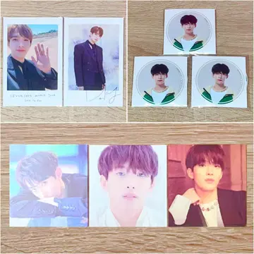 SEVENTEEN 도겸 DK 캔뱃지 폴라로이드 렌티큘러 카드