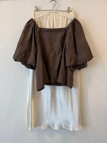NOBLE 블라우스 스커트